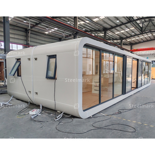 Assembling a portable office cabin